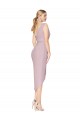 Purchase High Low One Shoulder Ruffles V-Neck Chiffon Wrap Prom Dress