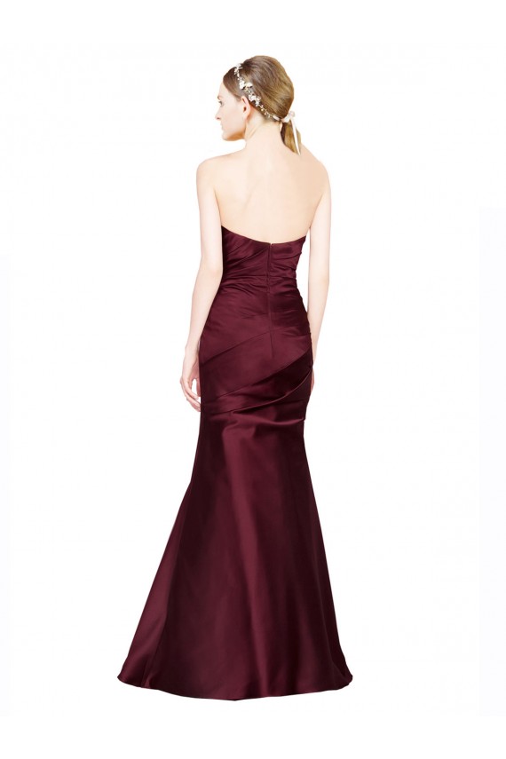 Purchase Mermaid Sweetheart Soft Satin Prom Dress with Pleats