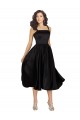 Purchase Short Square Neck Satin Cocktail Prom Dress / Homecoming Dress with Beading