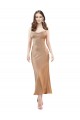 Purchase Cowl Neck Silky Satin Midi Length Cocktail Prom Dress / Homecoming Dress Low Back