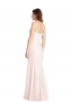 Purchase Strapless Crepe Trumpet Prom Dress with Front Slit