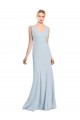 Purchase Sleeveless Seamed Bodice Trumpet Prom Dress