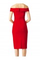 Purchase Off the Shoulder Square Neck Cocktail Prom Dress / Homecoming Dress