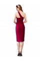 Purchase One Shoulder Short Crepe Cocktail Prom Dress / Homecoming Dress