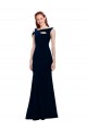 Purchase Sleeveless Crepe Mermaid Prom Dress with Side Slit