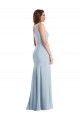 Purchase Bold One Shoulder Trumpet Maxi Crepe Prom Dress