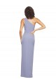 Purchase Floor Length One Shoulder Crepe Prom Dress with Pencil Skirt and Side Split