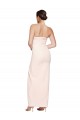 Purchase Cowl Neck Strapless Stretch Satin Prom Dress with High Split