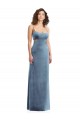 Purchase Spaghetti Strap Long Full Length Velvet Maxi Prom Dress
