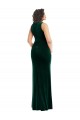 Purchase Square Neck Long Velvet Maxi Prom Dress